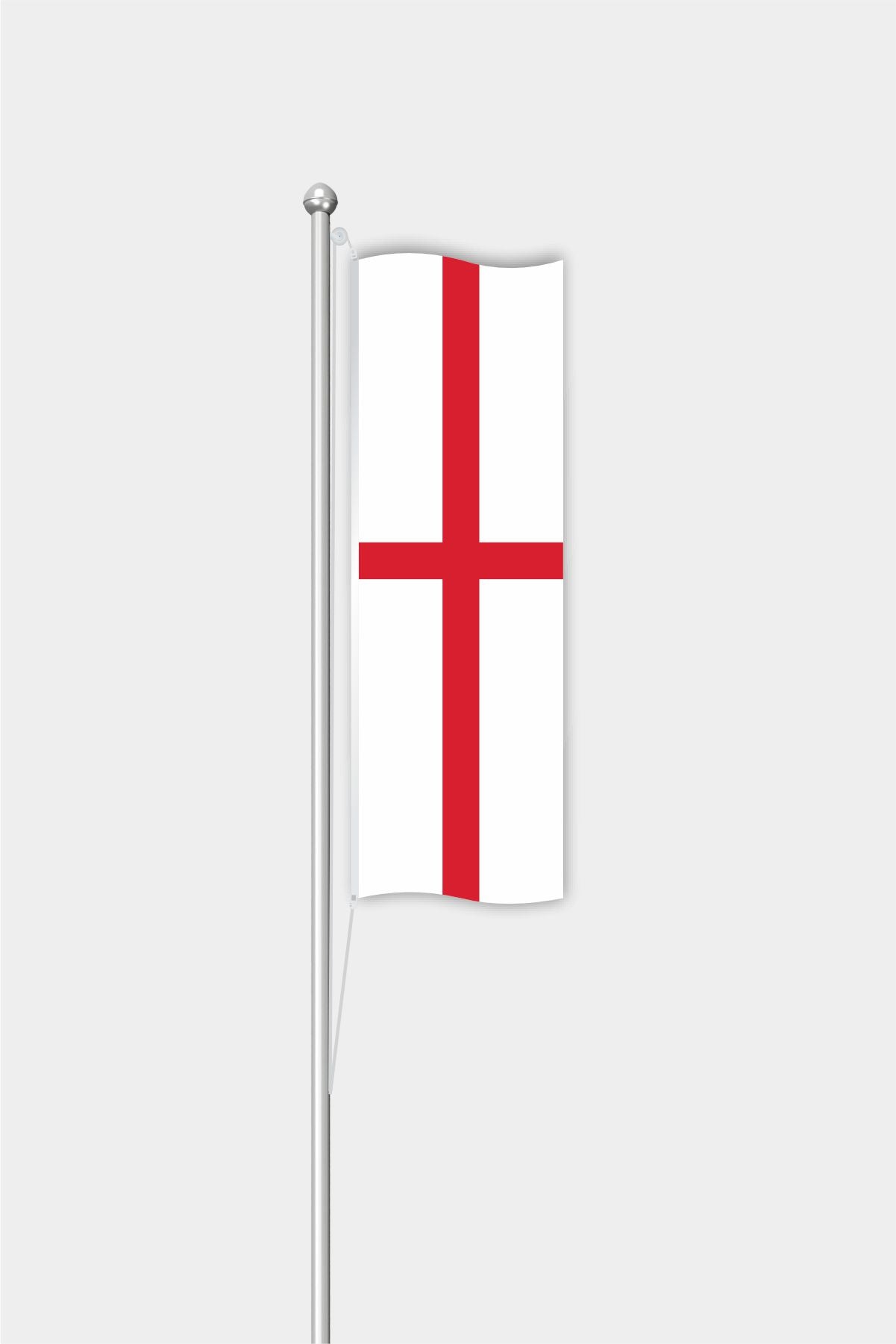Outdoor Vertical England Flag — Polyester