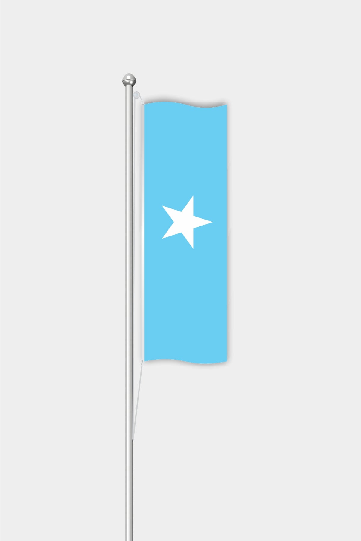 Outdoor Vertical Somalia Flag — Polyester