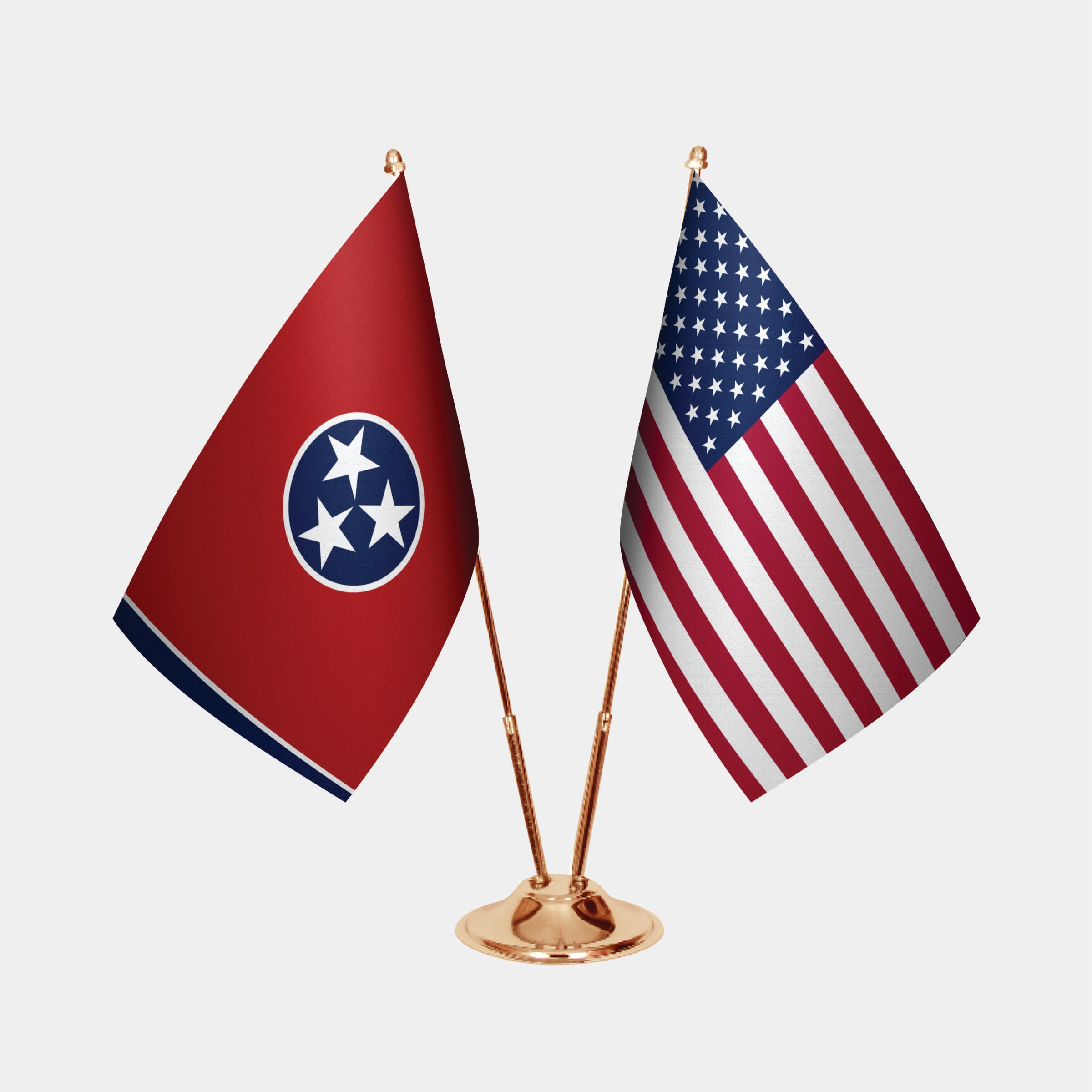 Tennessee Gold Desk Flag