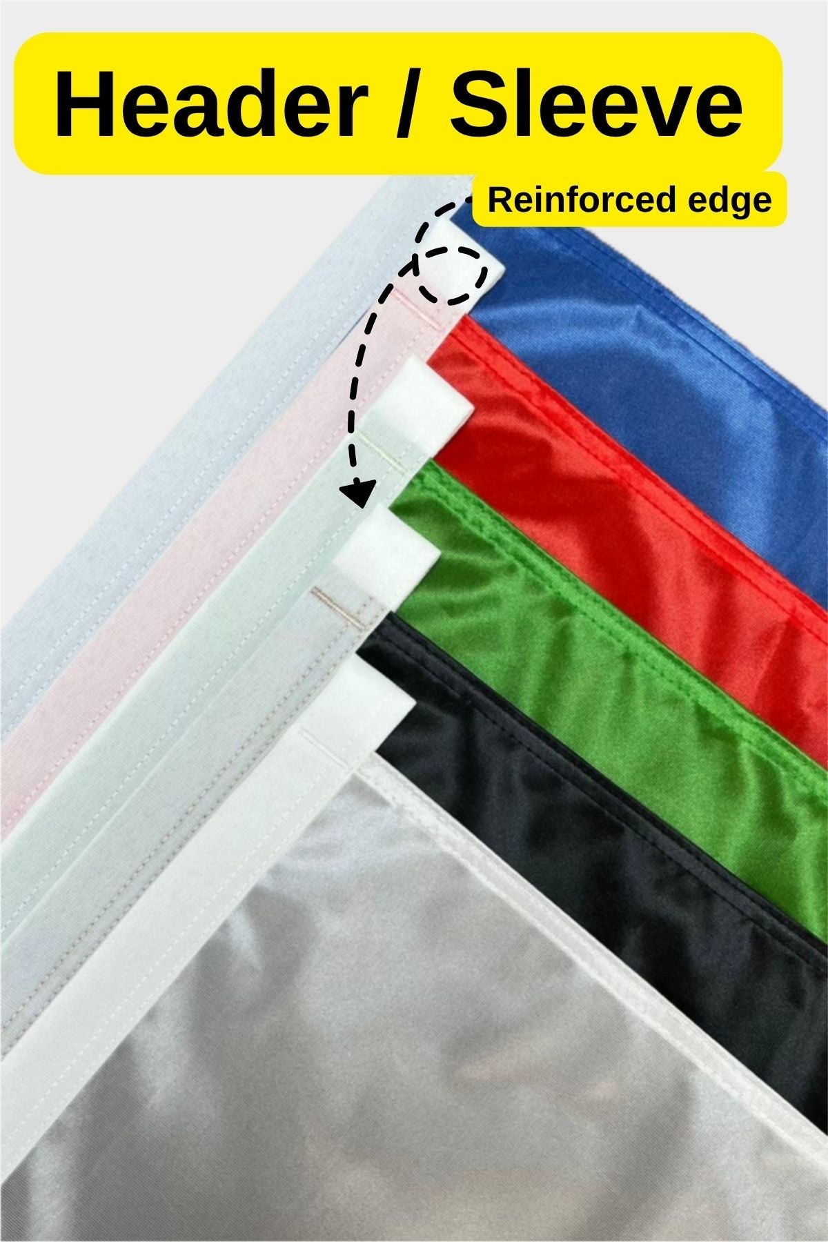 Drapeau extérieur de la République de l'Altaï — gros plan sur le tissu