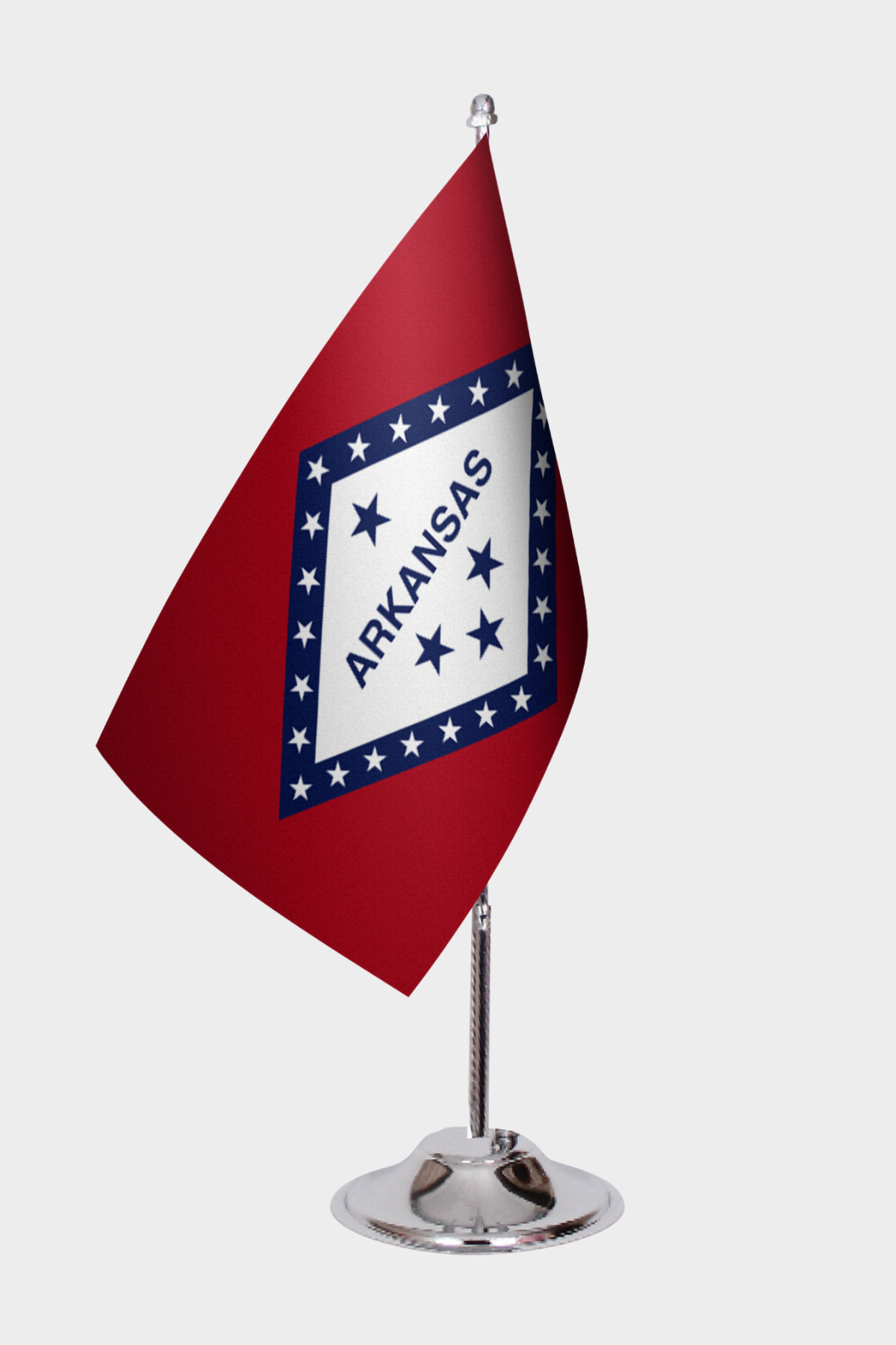 Arkansas State Desk Flags — Full View