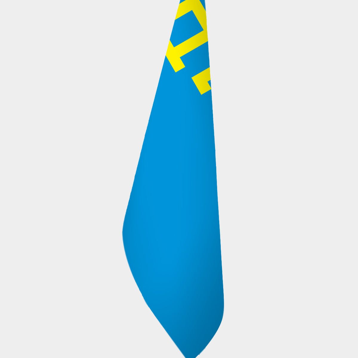 Crimean Tatar Official Indoor Flag — Double Satin, Chrome Pole