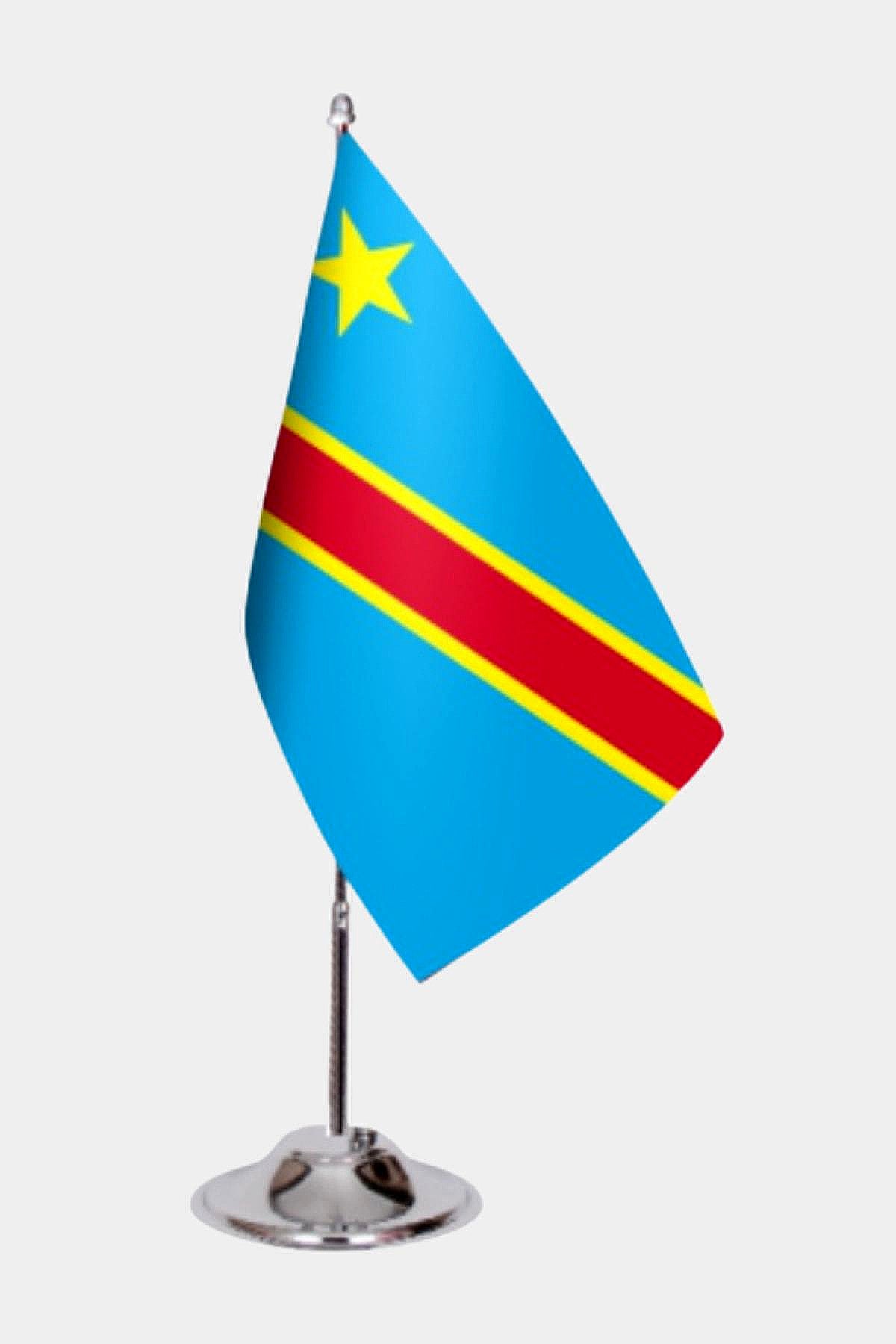 Democratic Republic of Congo Desk Flags