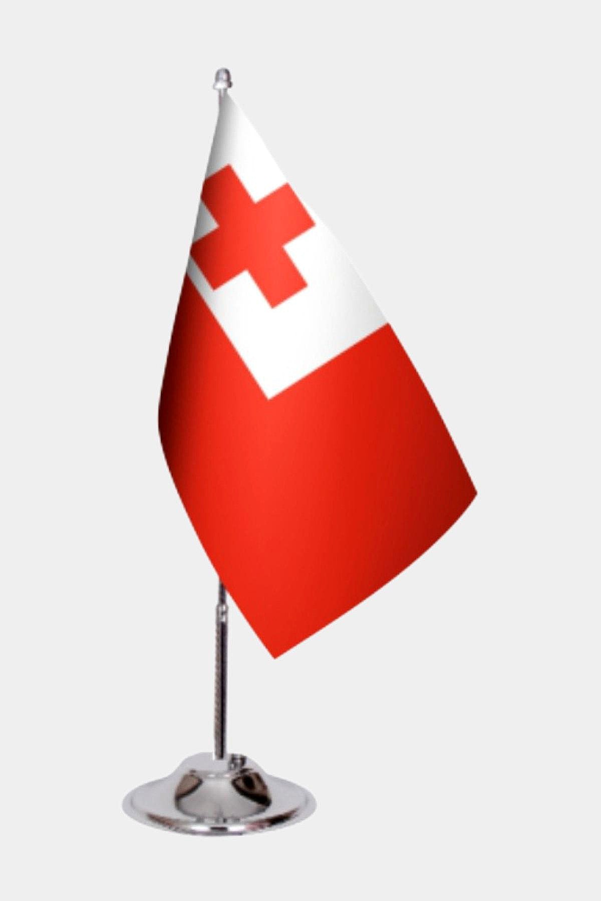 Tonga Desk Flags