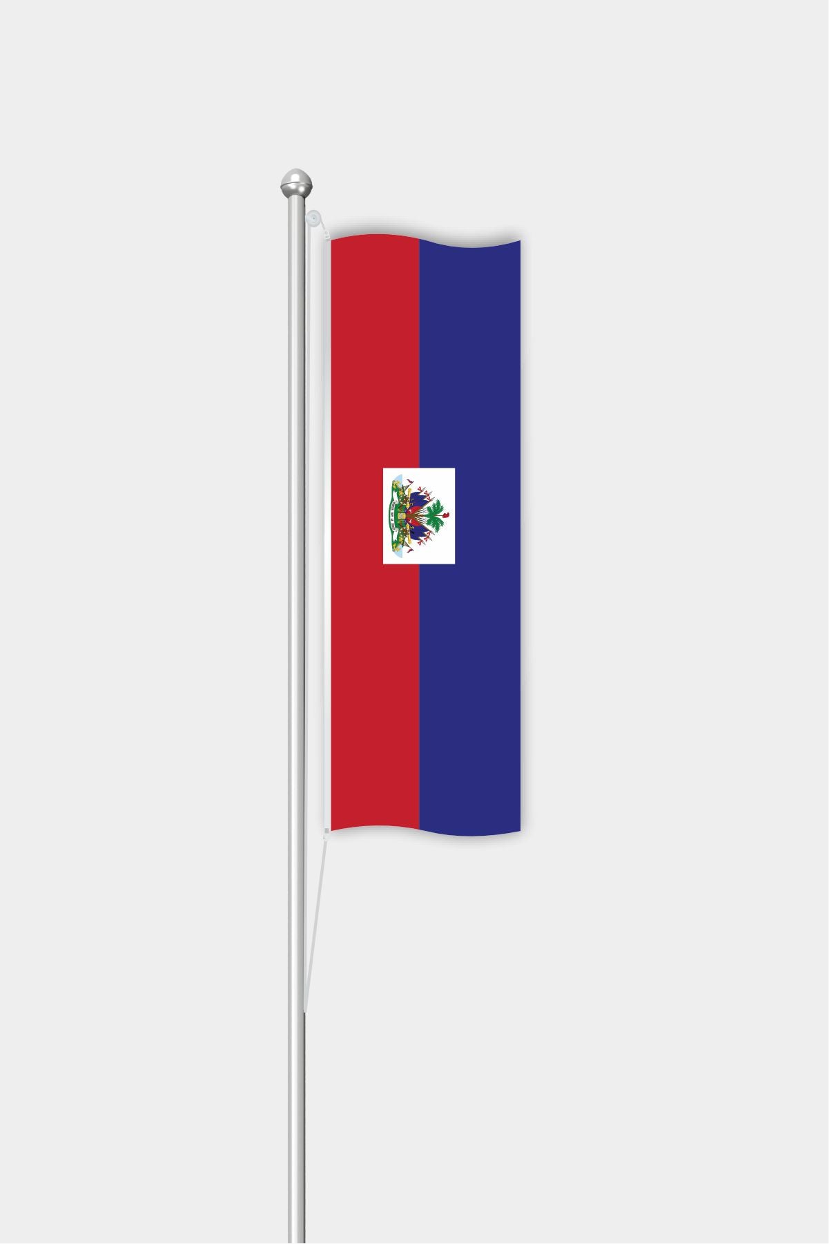 Outdoor Vertical Haiti Flag — Polyester