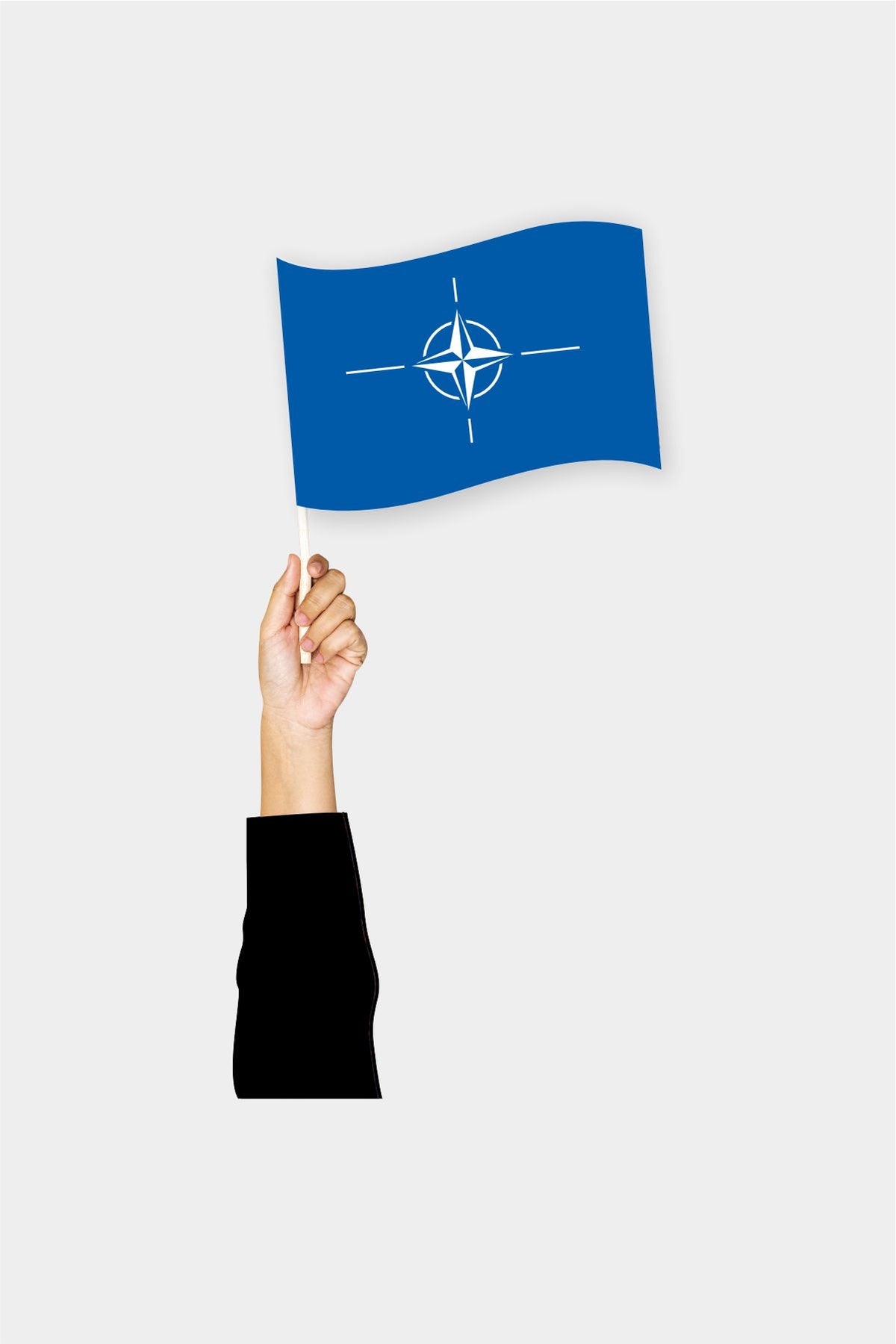Drapeau de poche de l'OTAN
