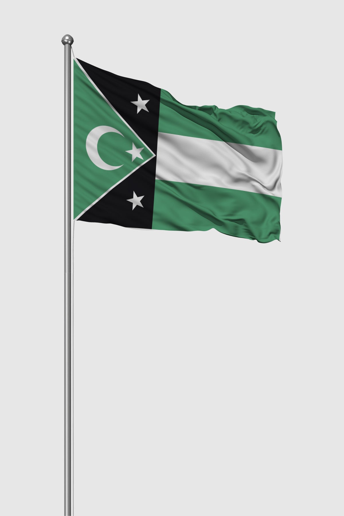 Drapeau extérieur de la Thrace occidentale