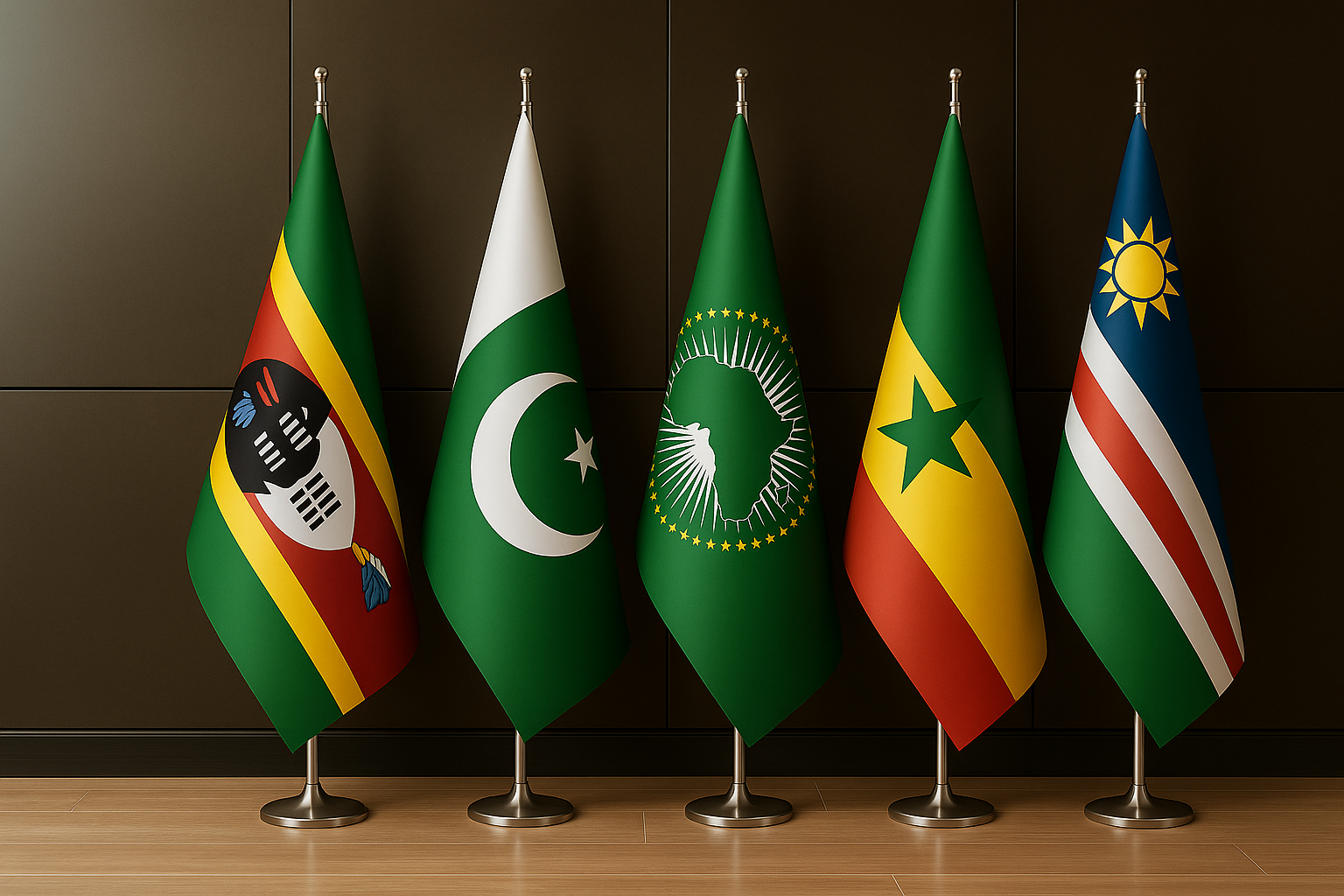 African Indoor Flags