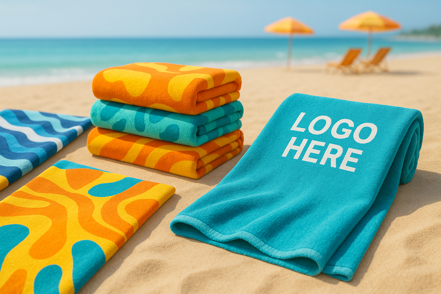 Custom Printed Beach Towels