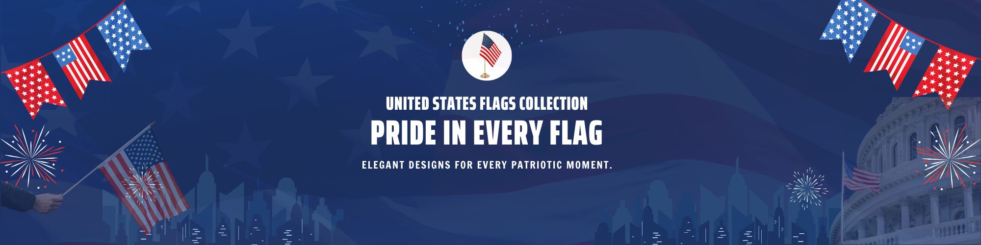USA Flags Collection