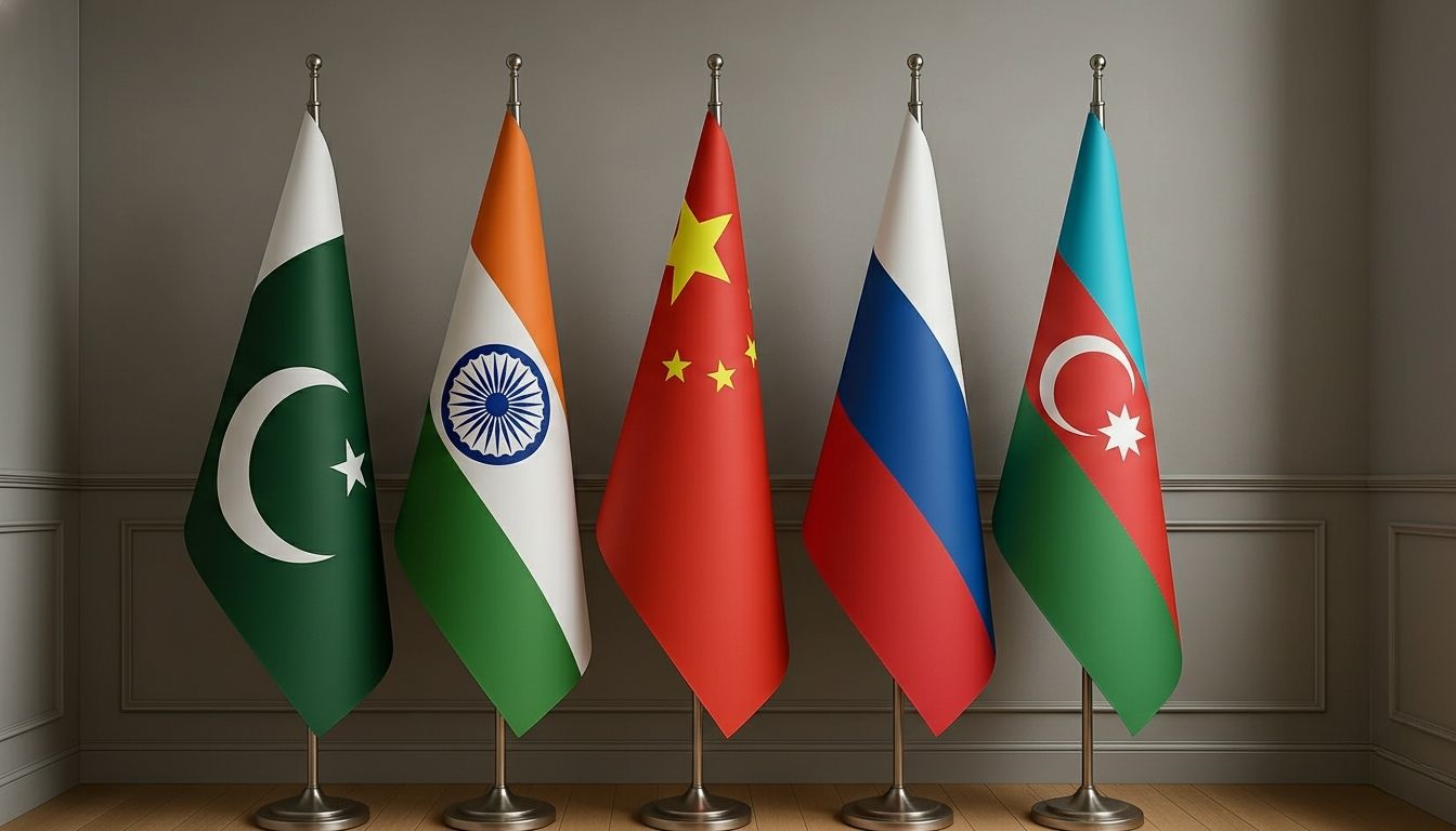 Asian Country Indoor Flags