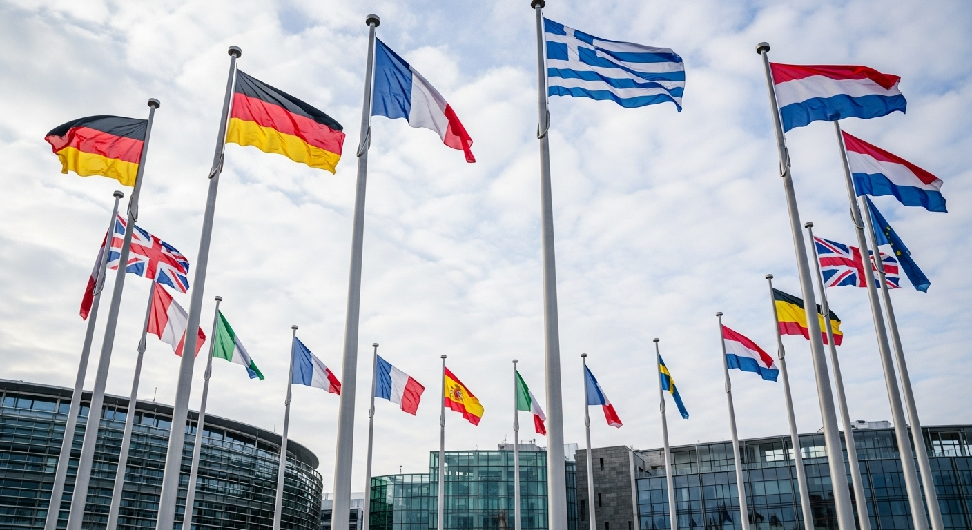 European Countries Flags