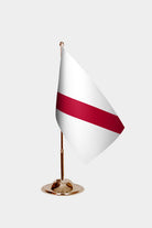 Namibia Gold Desk Flag - Premium Metal Stand