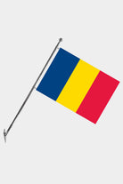 Chad Wall-Mounted Telescopic Flagpole Set — Polyester