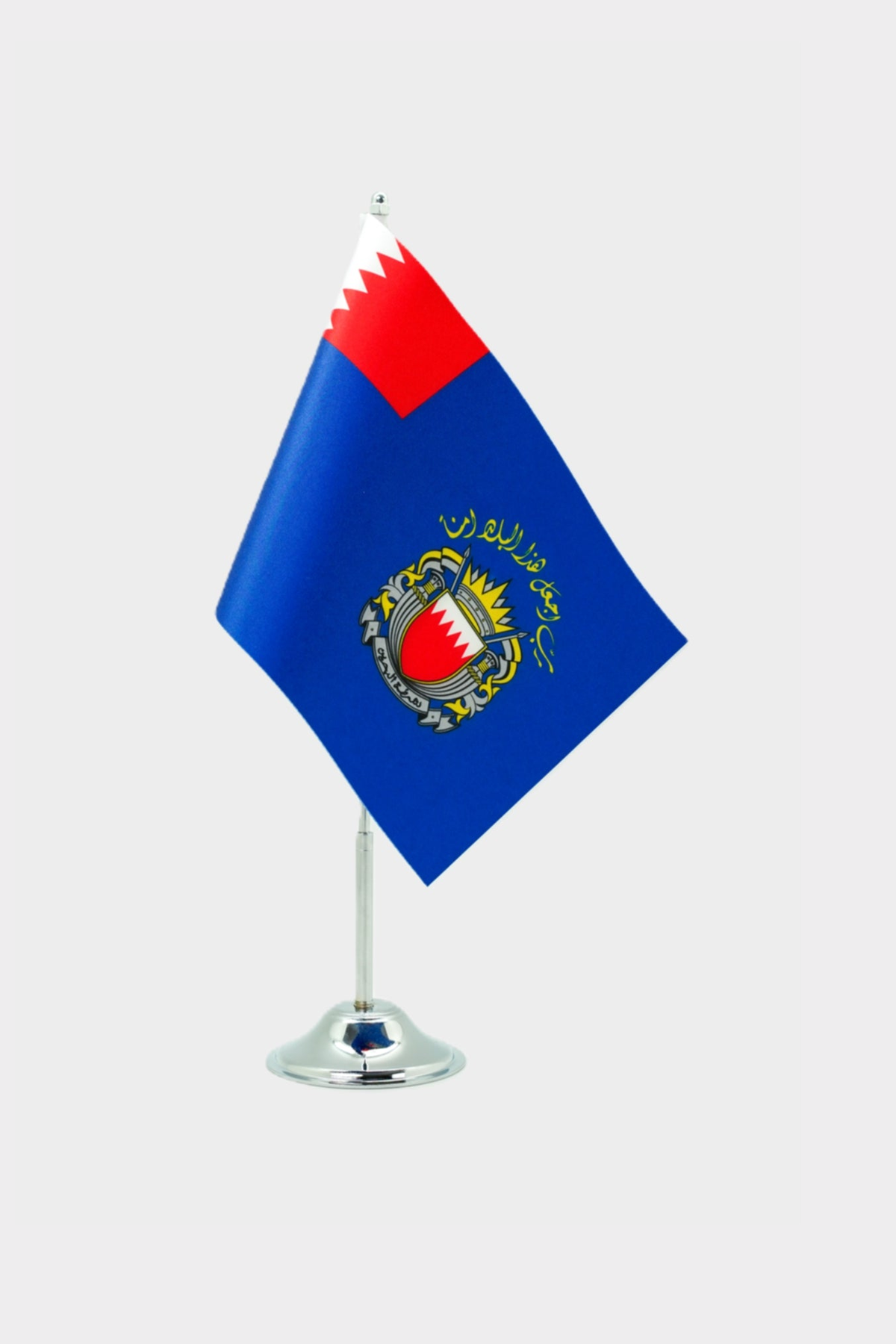 Plain Desk Flag without Pole — Satin 15×22.5 cm
