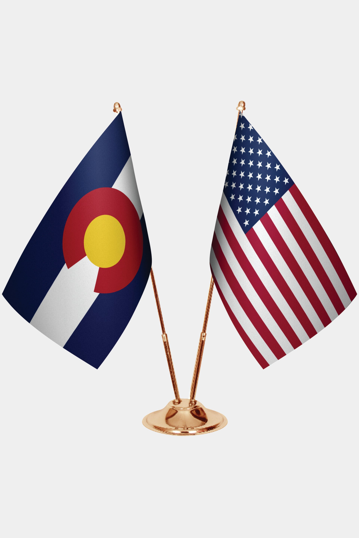 Colorado Gold Desk Flag