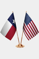 Texas Gold Desk Flag