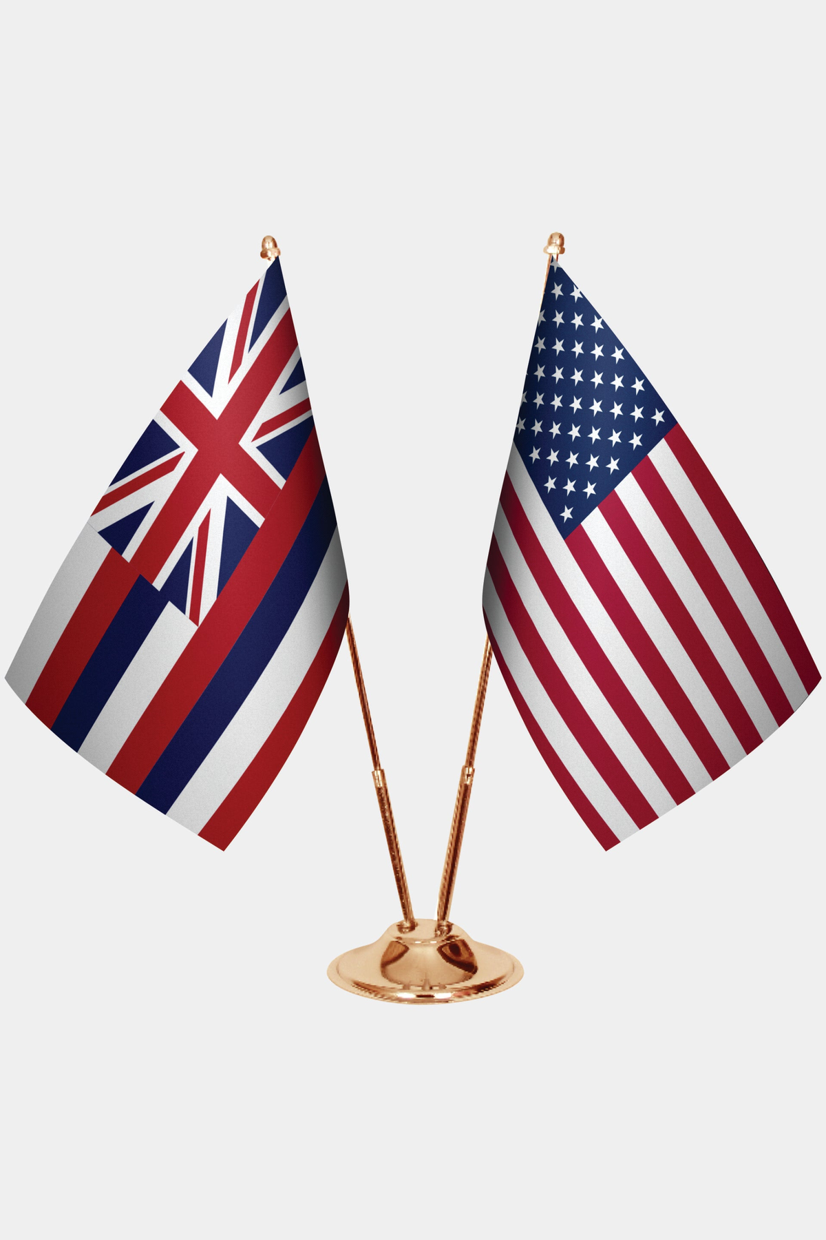 Hawaii ve ABD Masa Bayrağı Seti