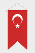 Turkish Swallowtail Pennant Flag