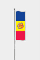 Outdoor Vertical Andorra Flag — Polyester