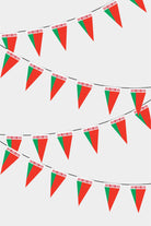 Belarus Triangular Flag Bunting - 50 Meters Premium Pennant Flags for Party Decoration | Professional Quality Raschel Fabric