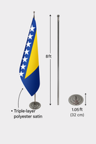 Bosna-Hersek Makam Bayrağı — Tören Sunumu