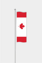 Outdoor Vertical Canada Flag — Polyester