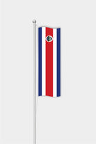 Outdoor Vertical Costa Rica Flag — Polyester