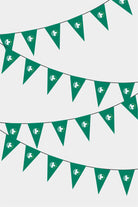 Macau Triangular Flag Bunting - 50 Meters Premium Pennant Flags for Party Decoration | Professional Quality Raschel Fabric