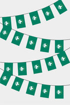 Macau Rectangular Flag Bunting - 50 Meters Premium String Flags for Party Decoration | Professional Quality Raschel Fabric