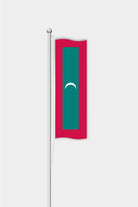 Outdoor Vertical Maldives Flag — Polyester