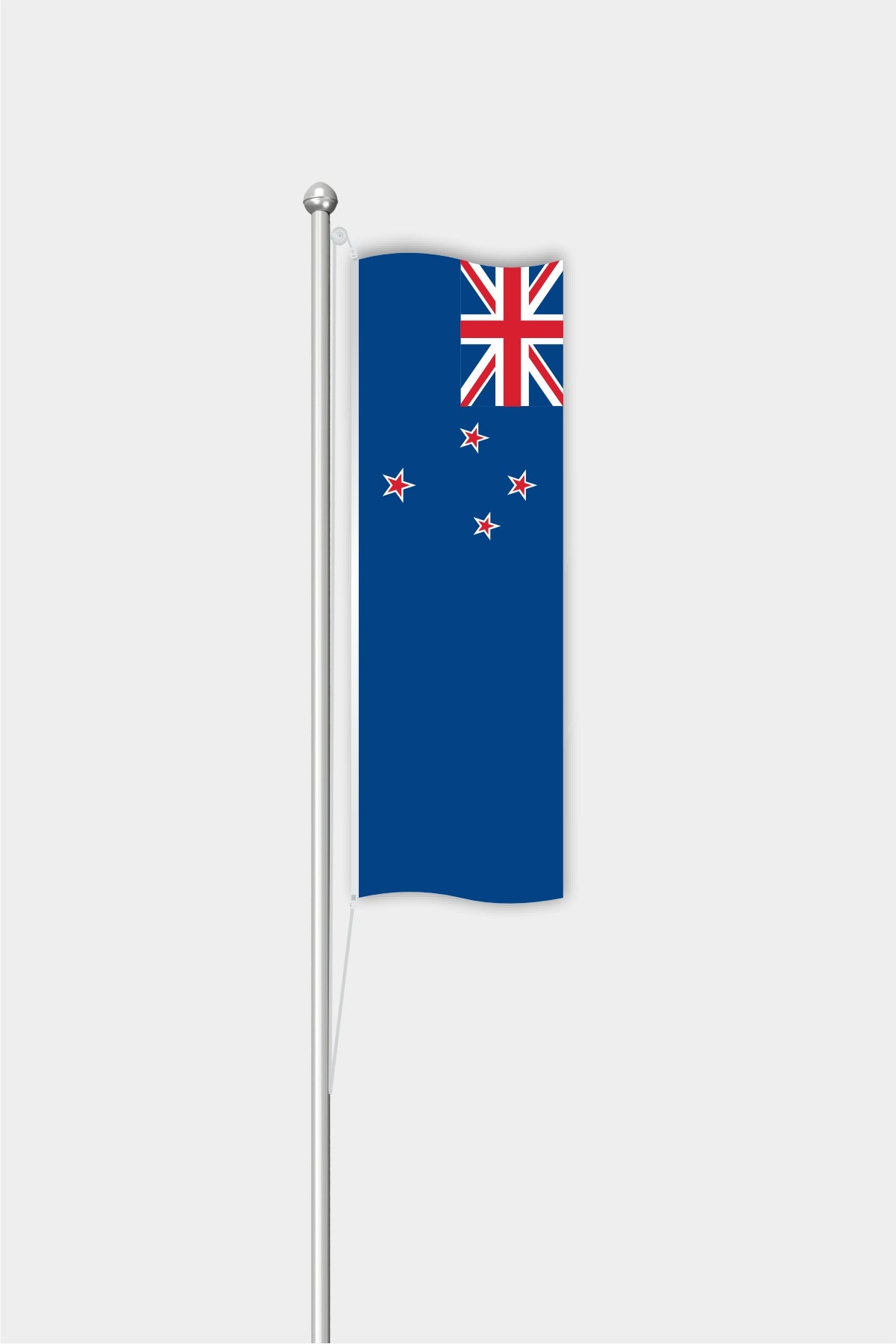 Outdoor Vertical New Zealand Flag — Polyester