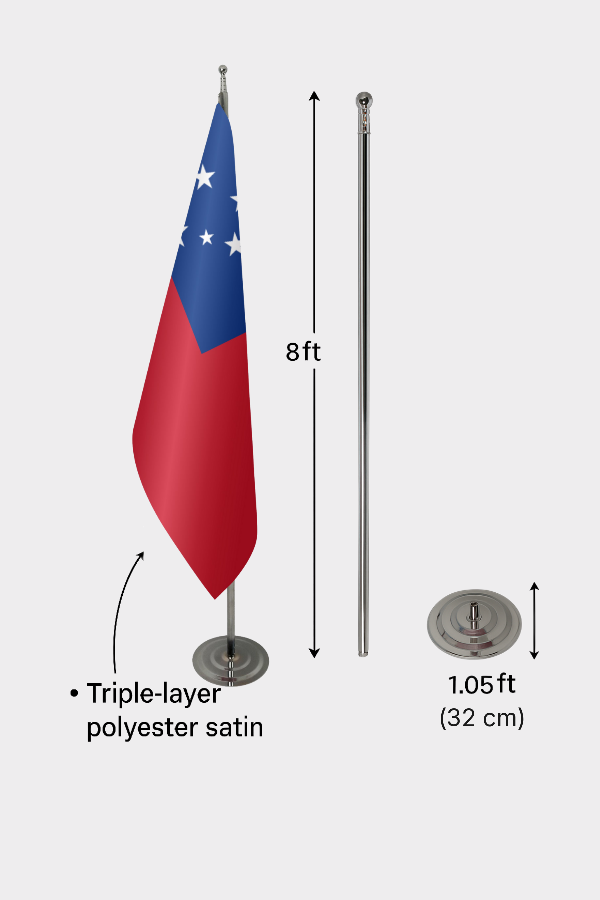 Samoa Makam Bayrağı — Tören Sunumu
