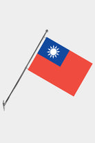 Taiwan Wall-Mounted Telescopic Flagpole Set — Polyester