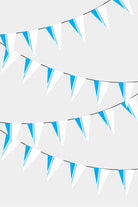 Altai Republic Triangular Flag Bunting - 50 Meters Premium Pennant Flags for Party Decoration | Professional Quality Raschel Fabric