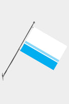 Altai Republic Wall-Mounted Telescopic Flagpole Set — Polyester