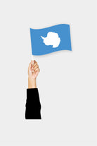 Drapeau de poche de l'Antarctique