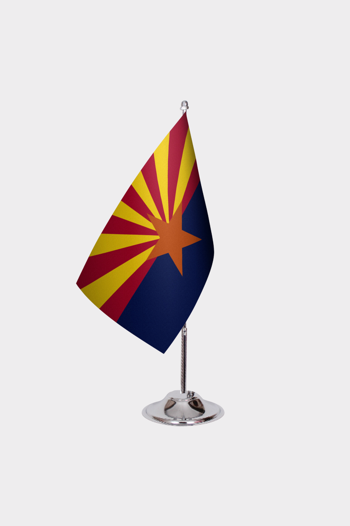 Arizona State Desk Flags — Double Satin