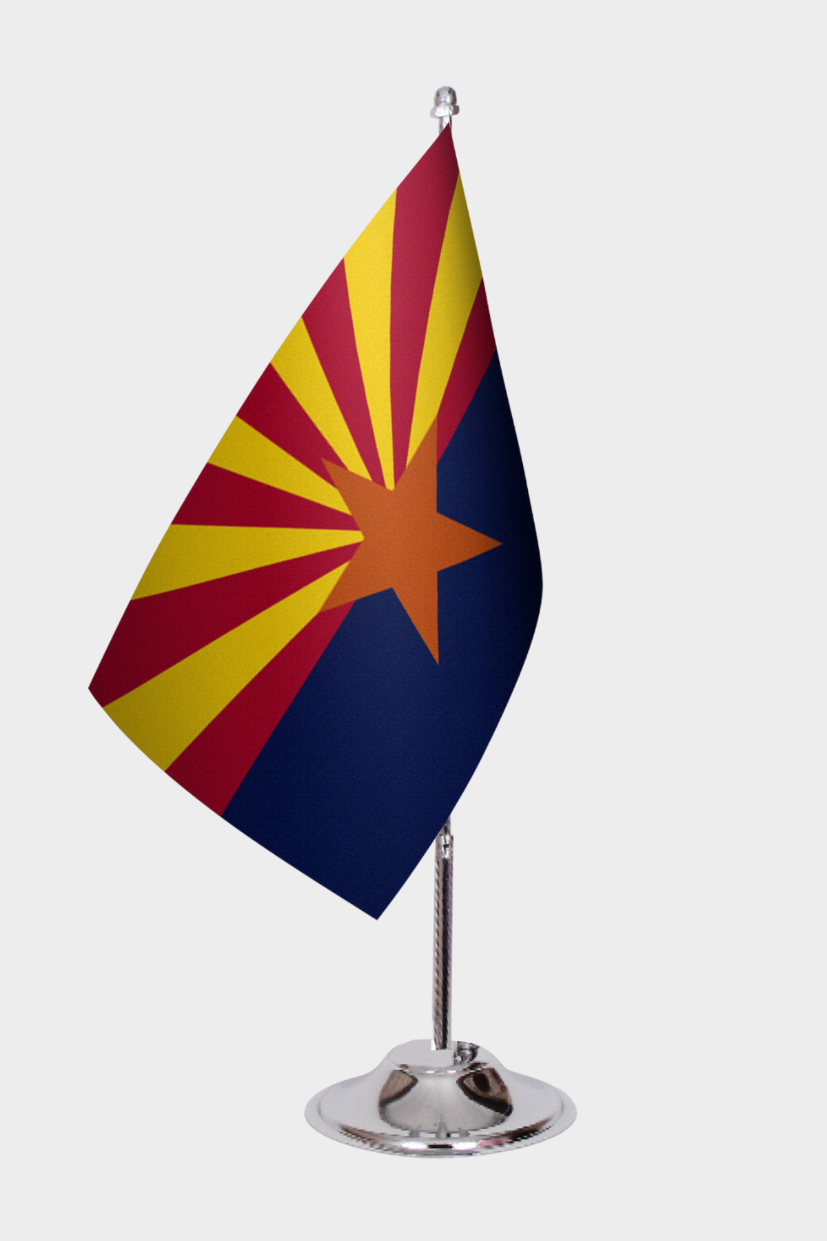 Arizona State Desk Flags — Full View