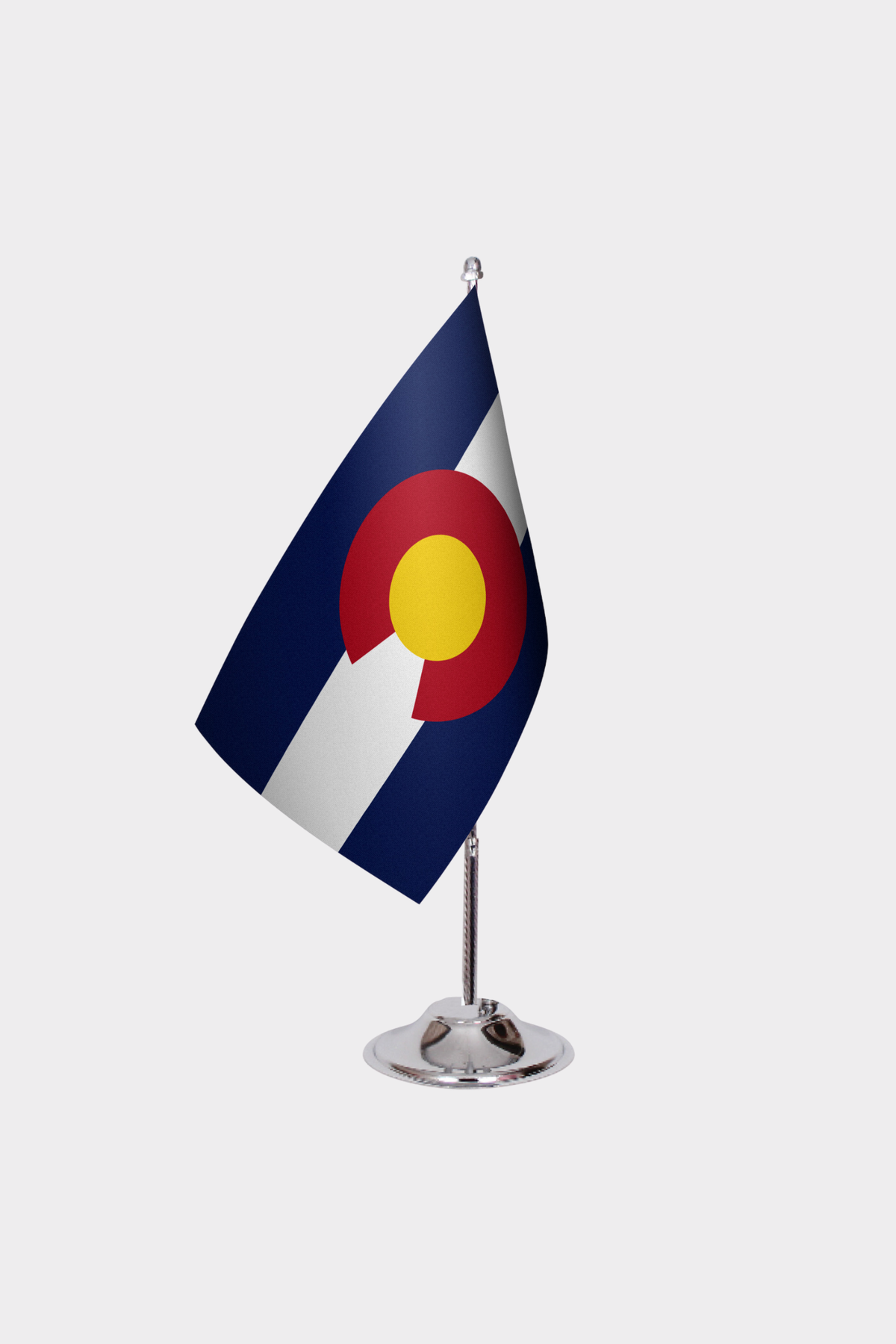 Colorado State Desk Flags — Double Satin