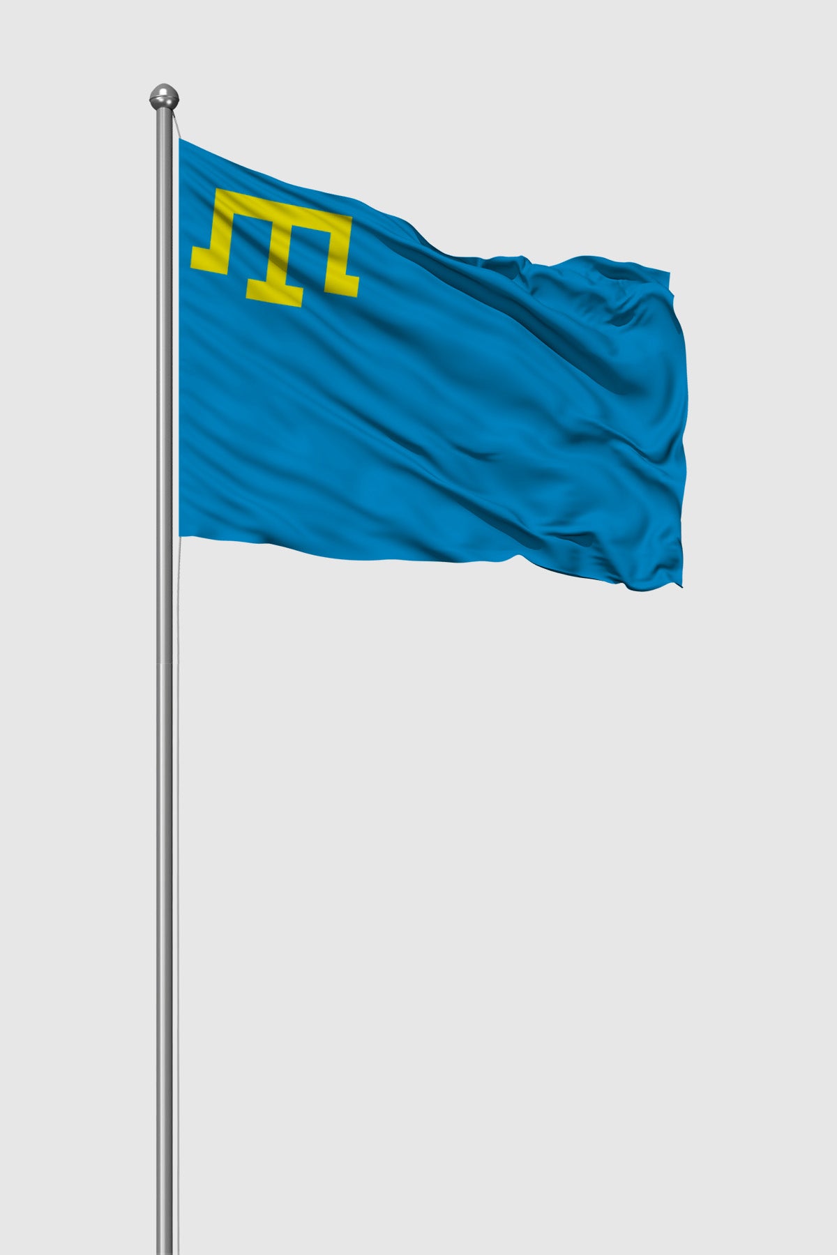 Crimean Tatar Outdoor Flag — Raschel Knit