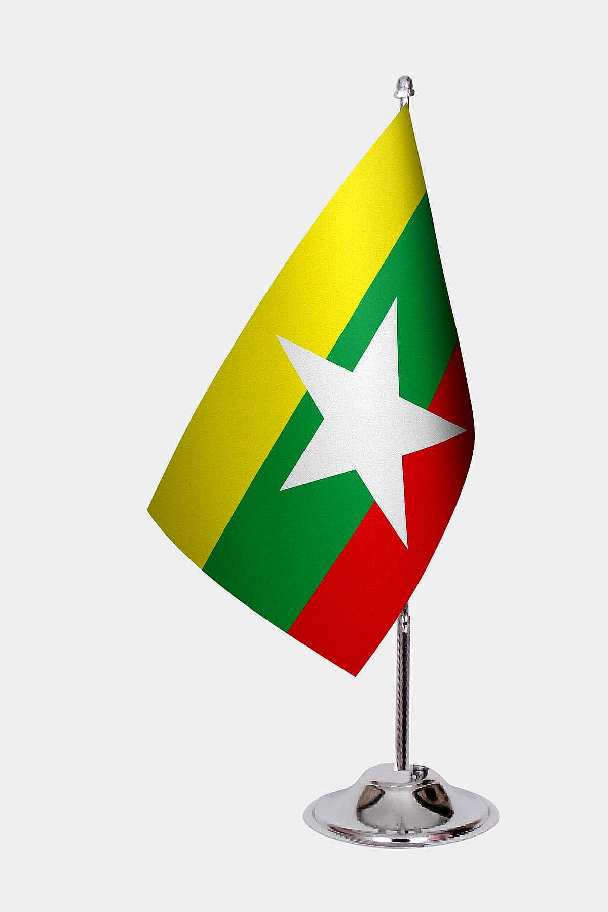 Myanmar Desk Flags