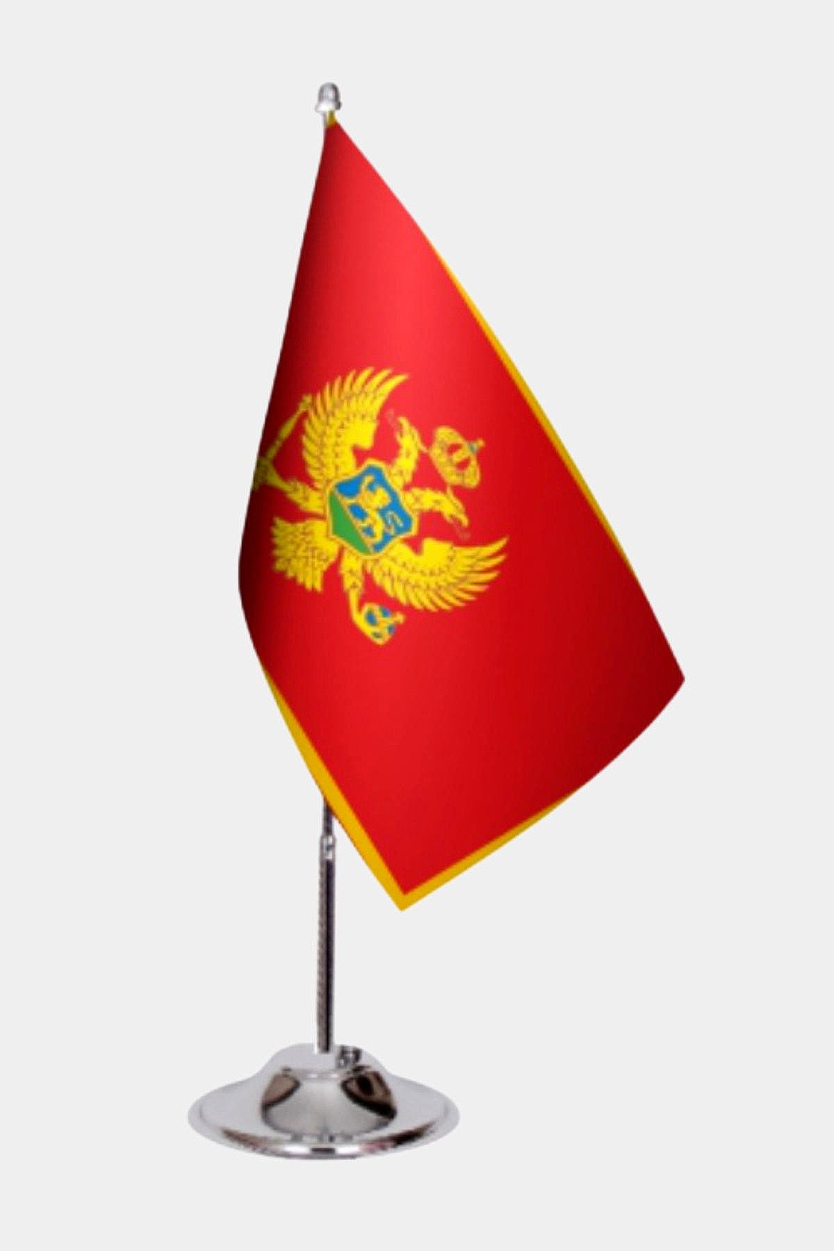 Montenegro Desk Flags