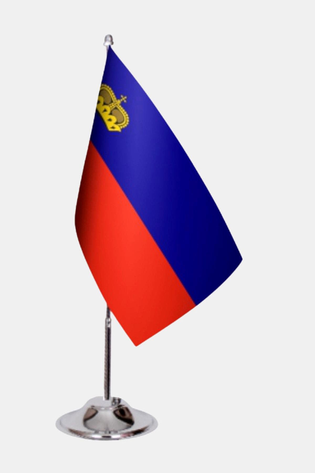 Liechtenstein Desk Flags