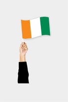 Ivory Coast Handheld Flag — Polyester
