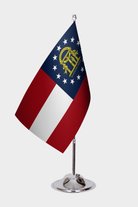 Georgia State Desk Flags — Full View