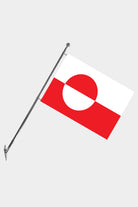 Greenland Wall-Mounted Telescopic Flagpole Set — Polyester