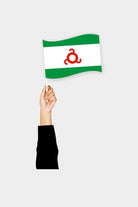 Drapeau de poche de l'Ingouchie