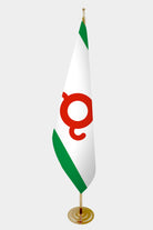 Ingushetia Official Indoor Flag — Double Satin, Gold Pole