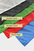 Ingushetia Outdoor Flag — edge finish detail